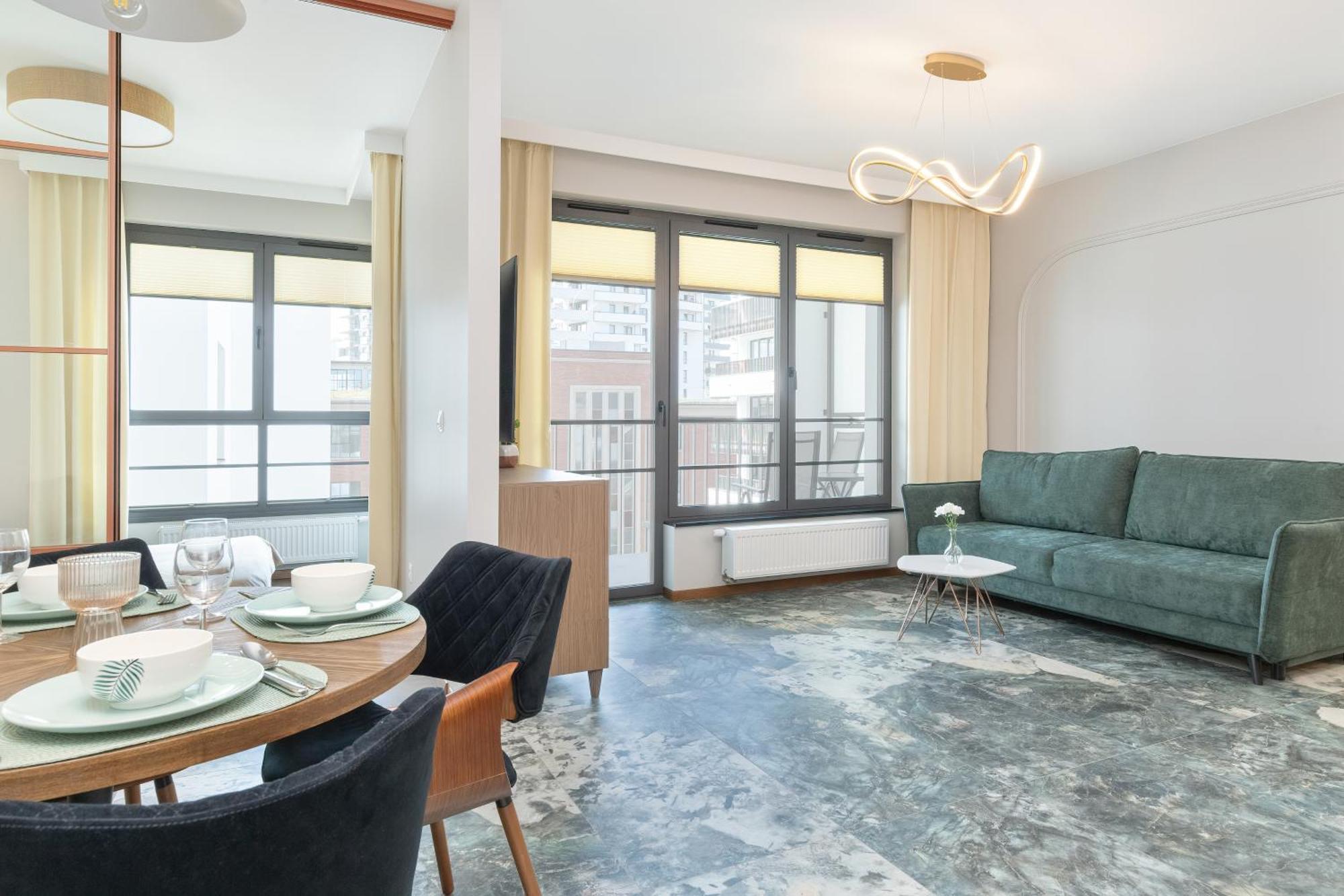 Stylowe Apartmenty Z Parkingiem Popieluszki W Gdansku By Noclegi Renters Exterior photo